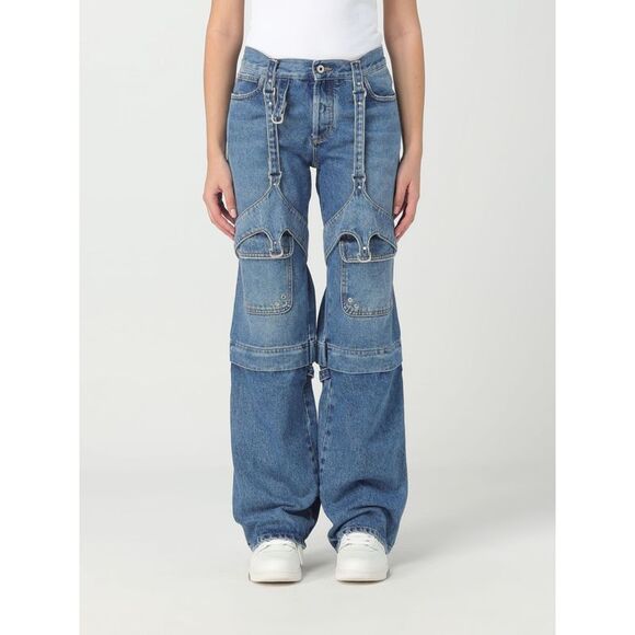 OFF-WHITE Denim - Off-White Jeans Woman Blue